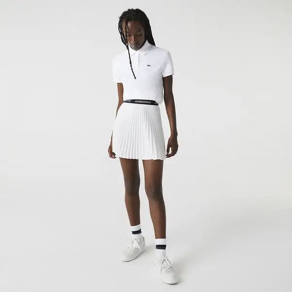 Lacoste 经典白色POLO衫
