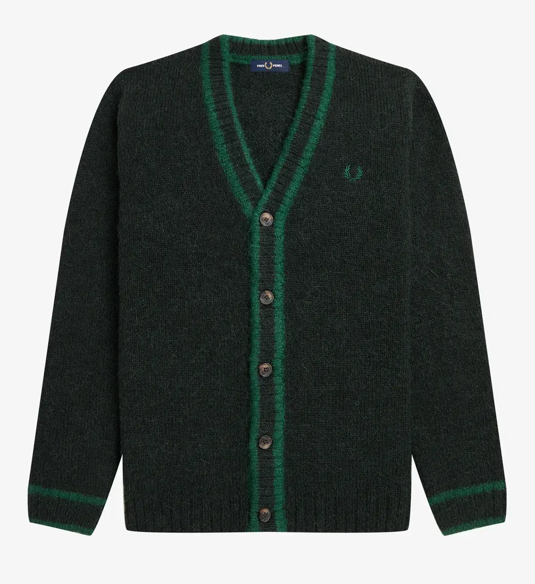 Fred Perry 学院风针织开衫
