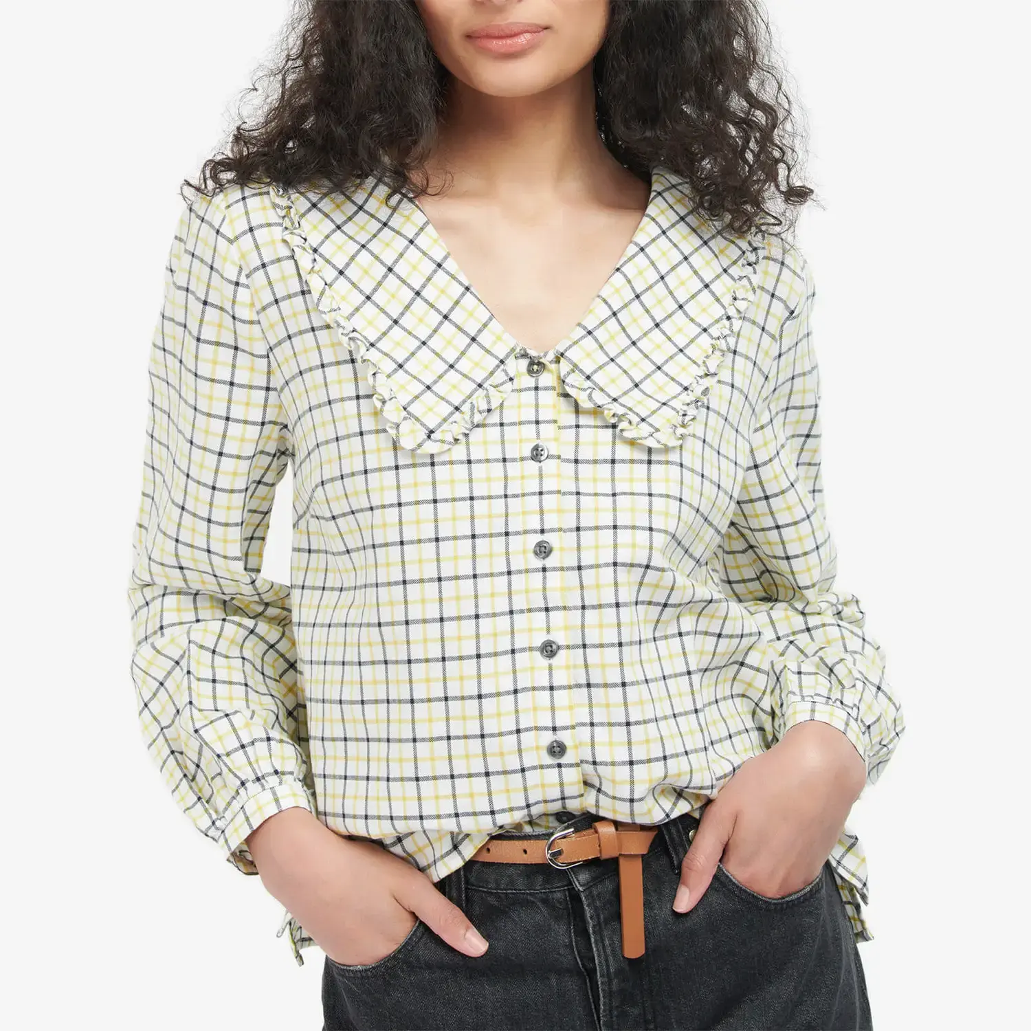 Barbour 格子娃娃领衬衫