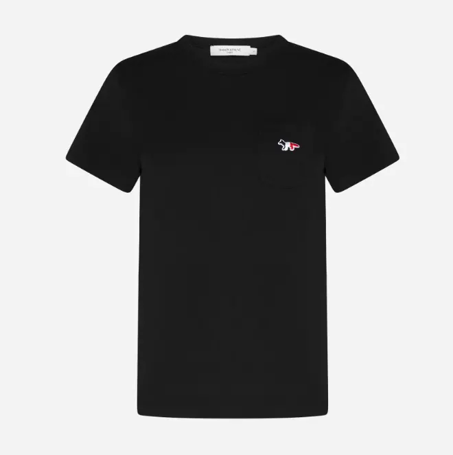 MAISON KITSUNÉ 三色小狐狸T恤