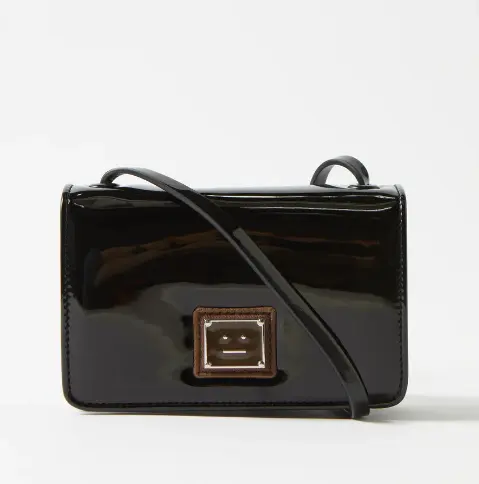 ACNE STUDIOS  横版漆皮小方包