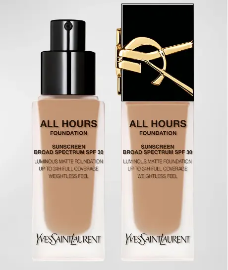 色号全！YSL All Hours 新款粉底液
