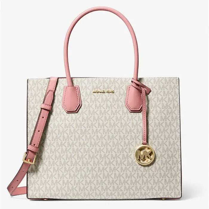 Michael Kors Mercer 大号老花托特包