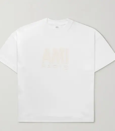 AMI PARIS 徽标印花Y恤 XS