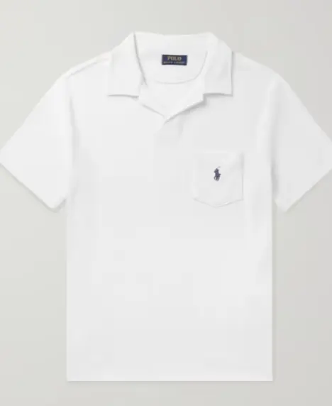 POLO RALPH LAUREN 徽标带口袋polo衫