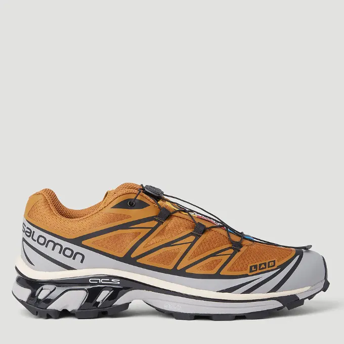 SALOMON XT-6 黄褐色运动鞋