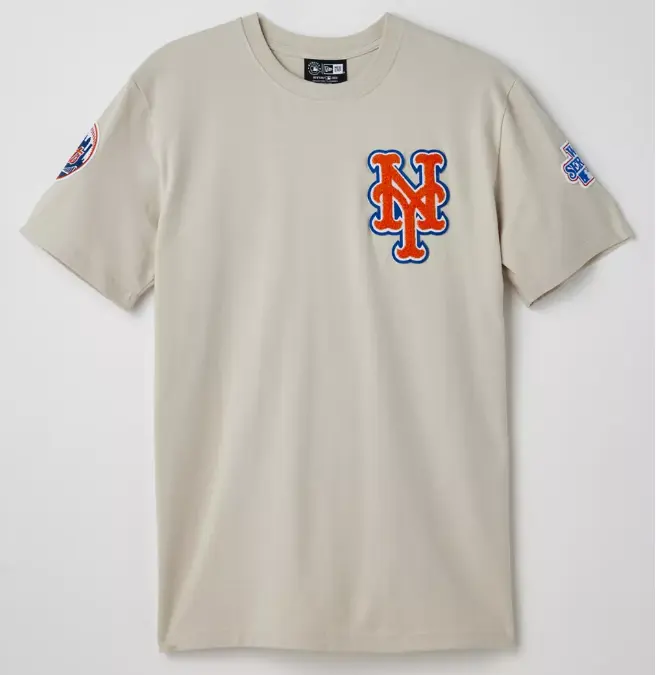 New Era New York 灰色短袖T恤