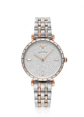 Emporio Armani 阿玛尼  满天星镶钻满钻轻奢女士石英表 - AR11293
