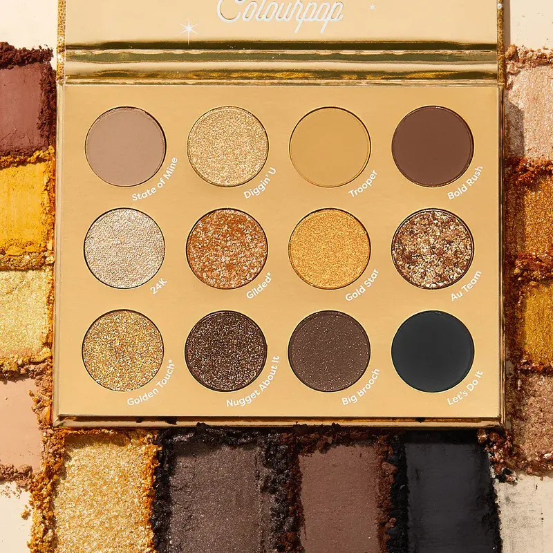 ColourPop 卡拉泡泡 good as gold 眼影盘