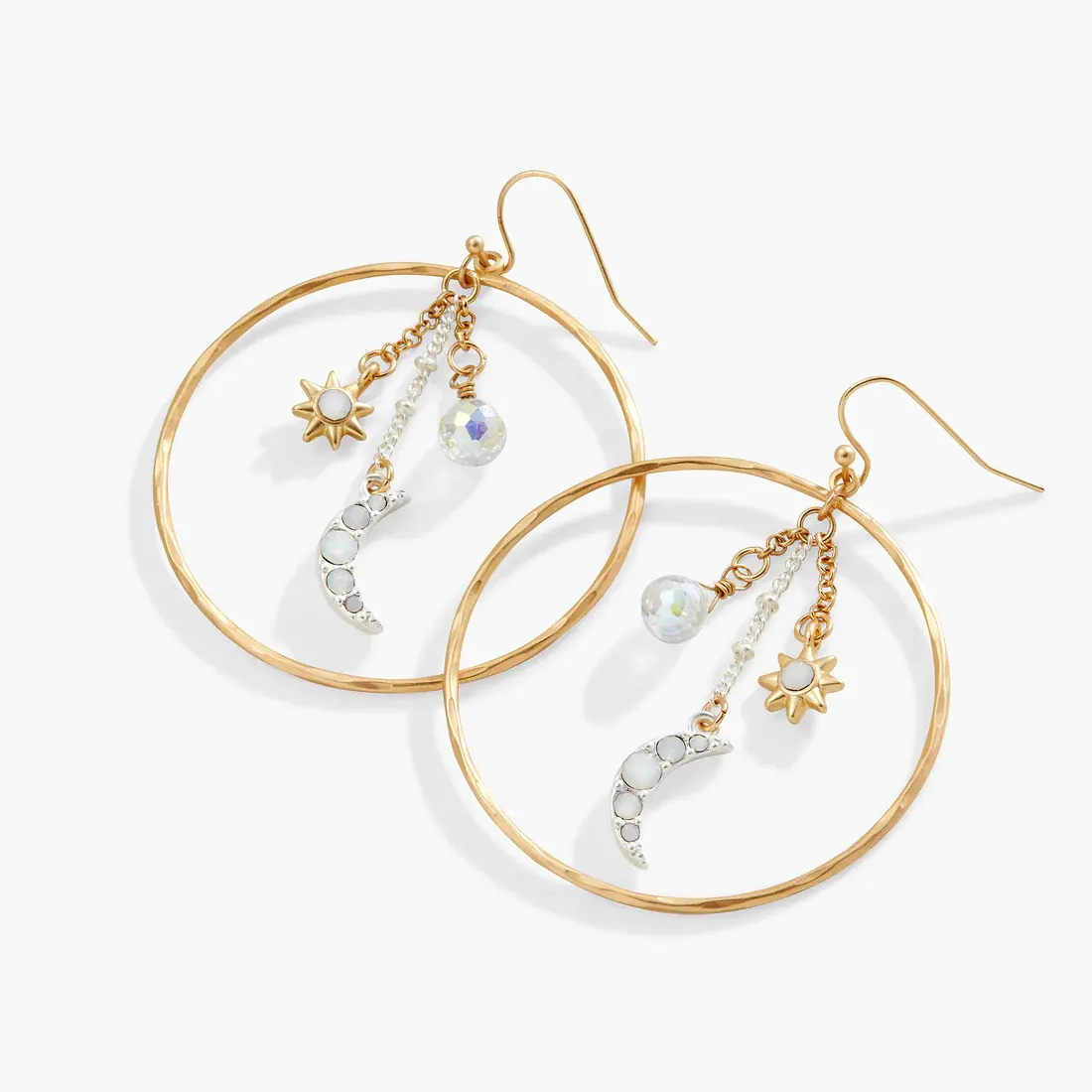 Alex and Ani 星月耳环