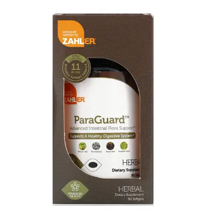 特价！Zahler, ParaGuard 高级肠道菌群支持 90 粒软凝胶