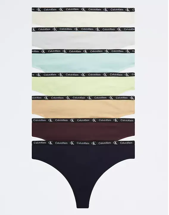 凑满$100减$20！Calvin Klein 1996 内裤7件装