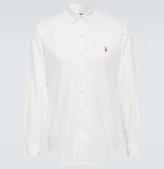 POLO RALPH LAUREN 拉夫劳伦 Oxford 白色衬衫