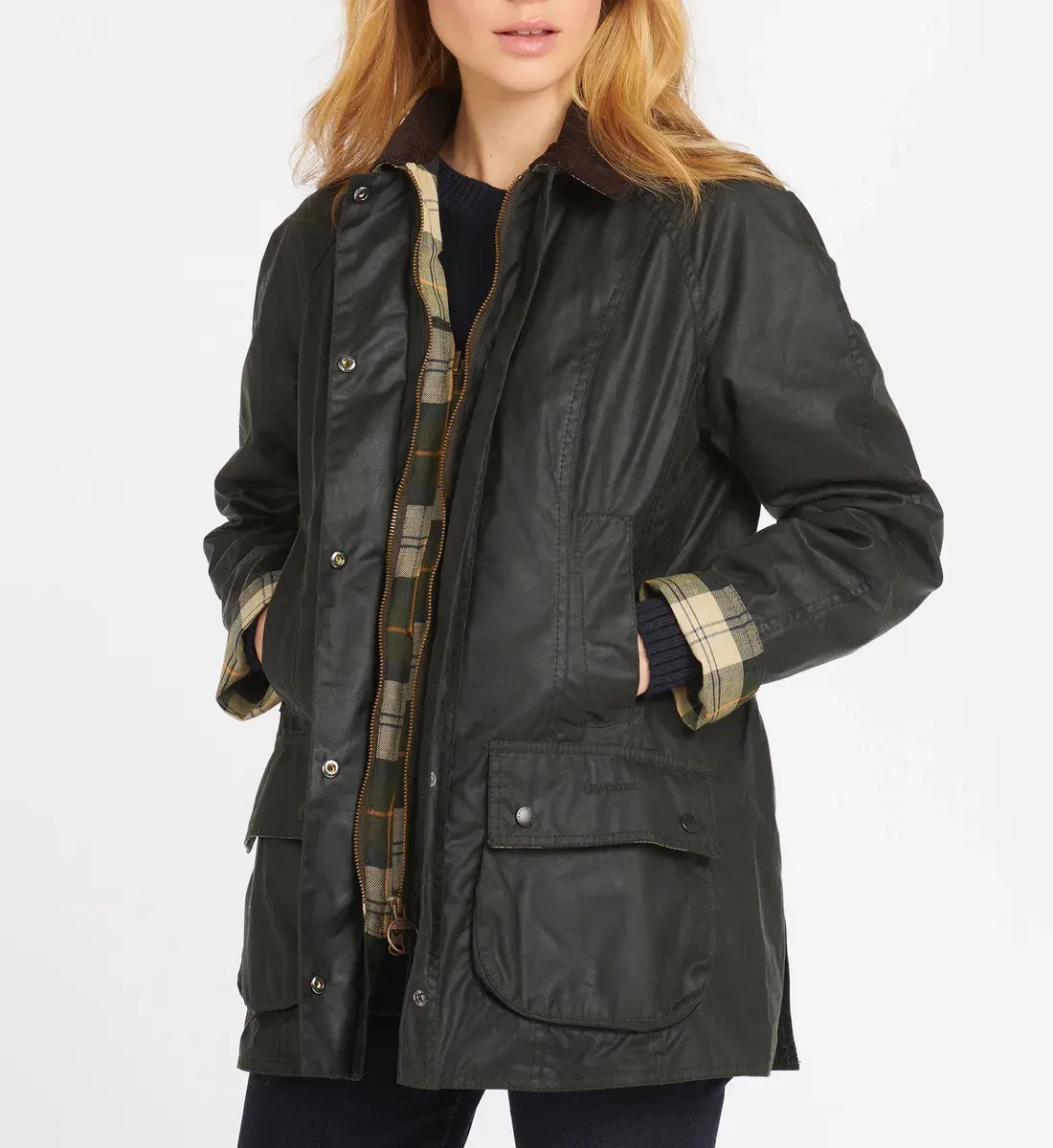 Barbour Beadnell Wax 皮夹克