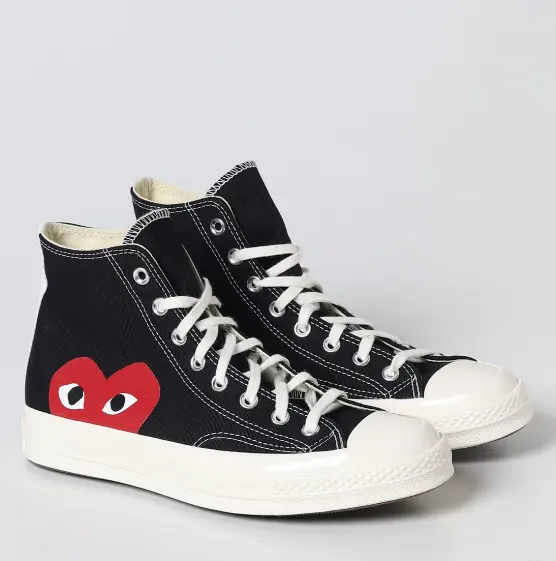 Comme Des Garcons Play 帆布鞋