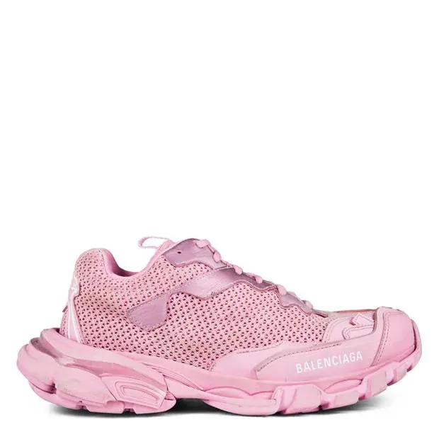 BALENCIAGA TRACK 3 粉色运动鞋