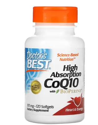 Doctor's Best 高吸收辅酶 Q10 100毫克 120粒