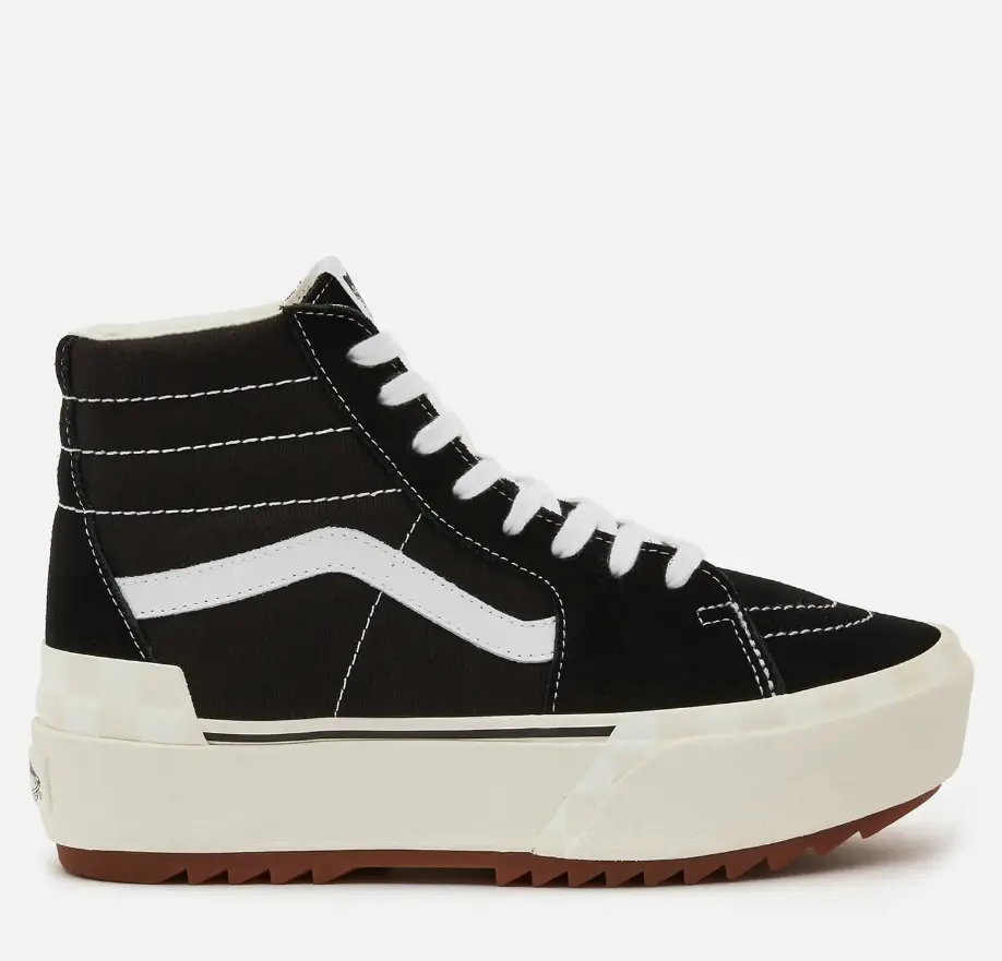 Vans Sk8-Hi 厚底帆布鞋