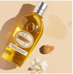 赵露思同款！L'Occitane  杏仁沐浴油 8.4fl.oz