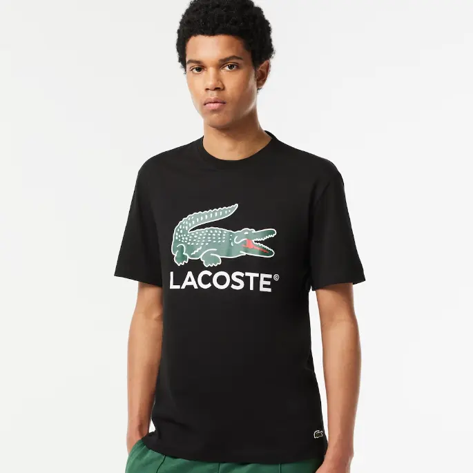 Lacoste 基础款T恤 带LOGO