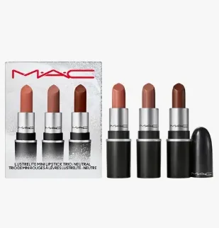 上新！MAC 魅可 限量版 Lustrelite 唇膏三件套