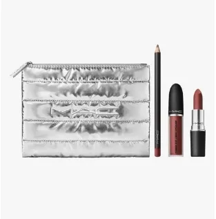 上新！MAC 魅可 Powdered Snow 限量版唇部套装 