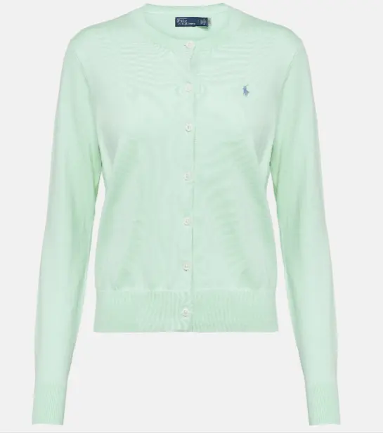 Polo Ralph Lauren 薄荷绿针织开衫