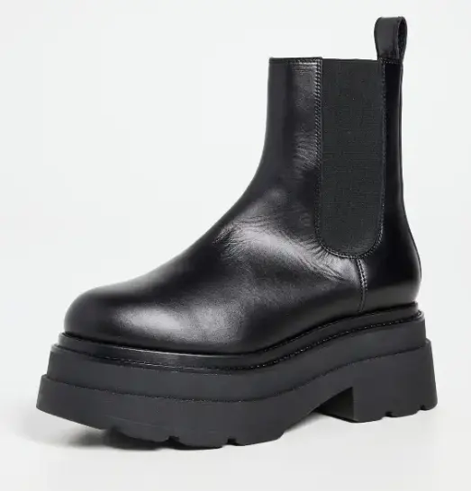 杨幂同款！Alexander Wang 厚底切尔西靴