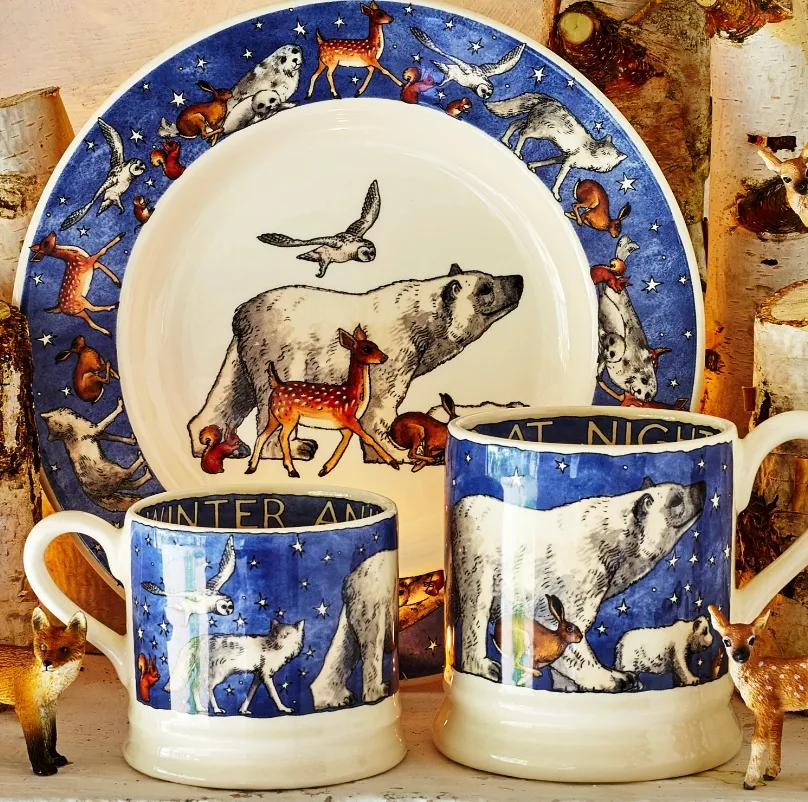 Emma Bridgewater 冬季动物小马克杯