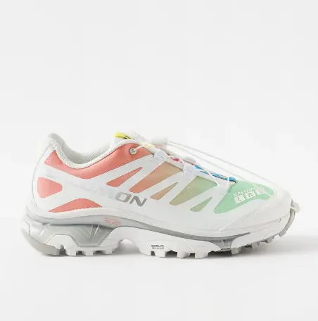 SALOMON XT-4 mesh 彩虹配色运动鞋