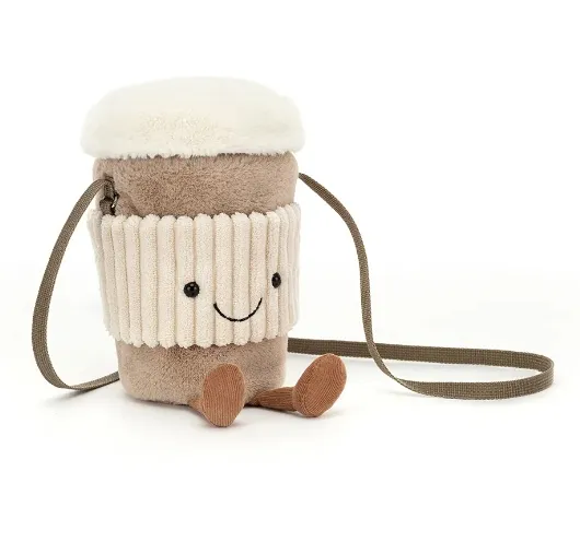 Jellycat 咖啡斜挎包