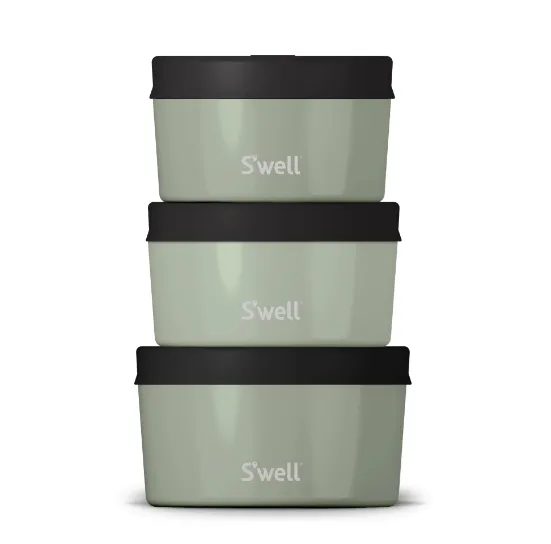 S'well Mountain Sage 储物罐 3件装