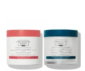 Christophe Robin  海盐洗发膏+刺梨籽发膜