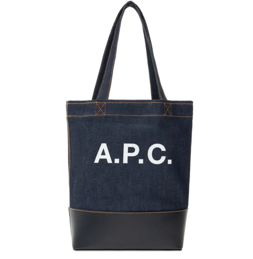 A.P.C. Axelle 牛仔托特包