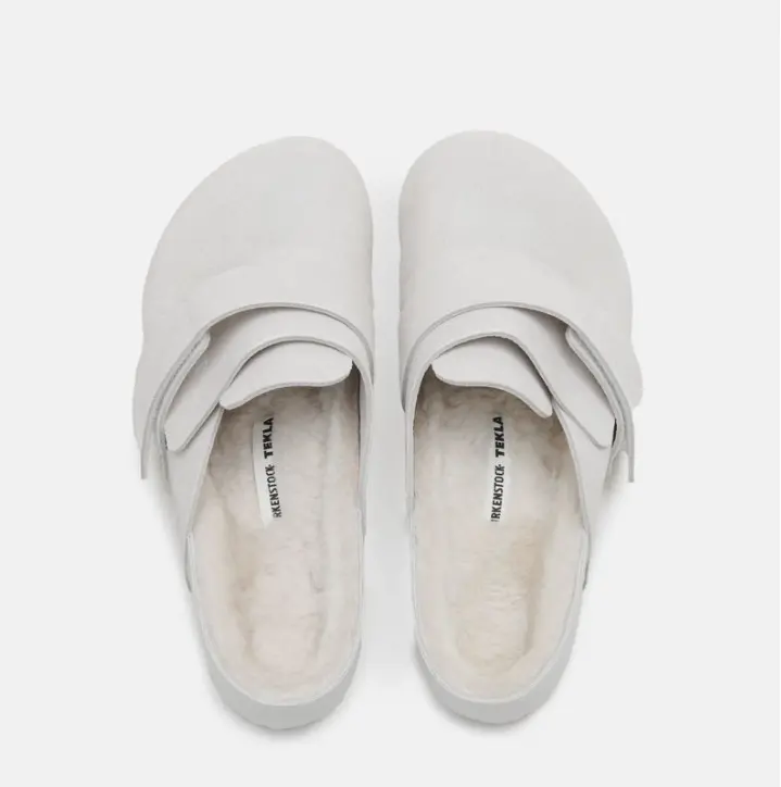 BIRKENSTOCK 1774 NAGOYA 白色麂皮半拖