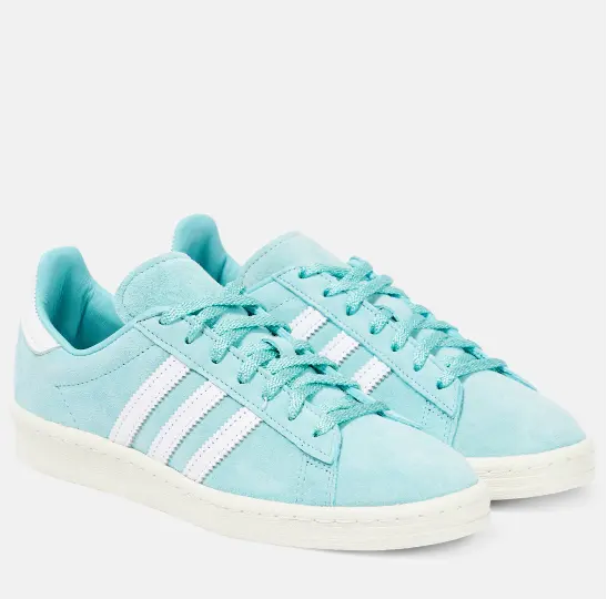 ADIDAS Campus 80s 蓝色麂皮运动鞋