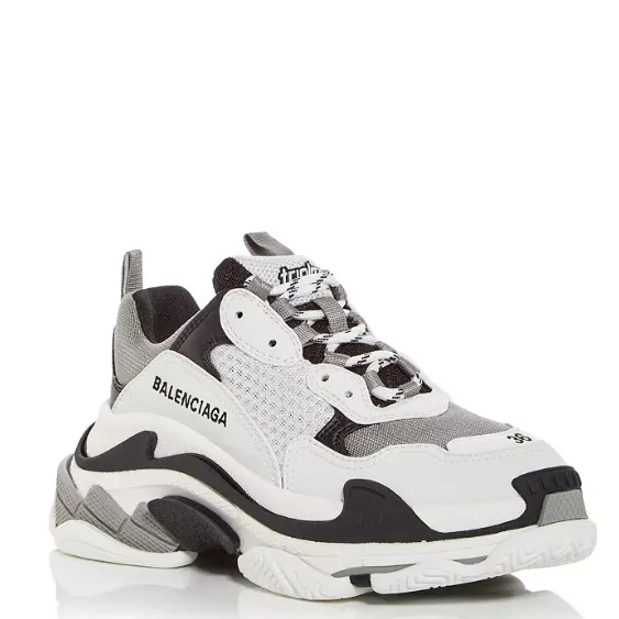 返$150礼卡！Balenciaga 巴黎世家 Triple S Clear Sole Chunky 老爹鞋