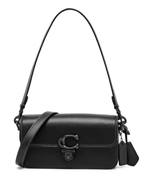 COACH Studio Baguette 黑色腋下包