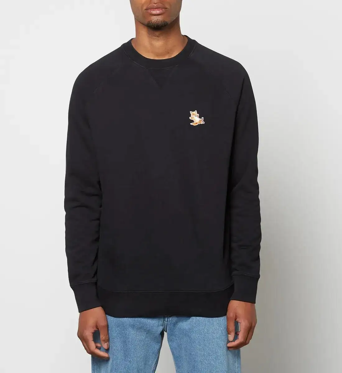 Maison Kitsuné 小狐狸黑色卫衣