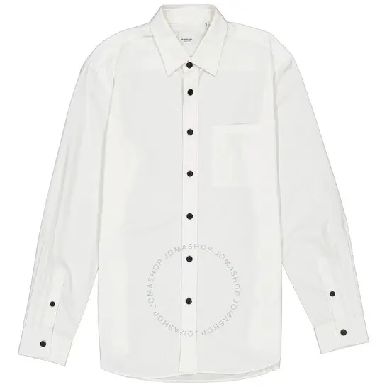 BURBERRY  白色 Copthall 长袖正装衬衫