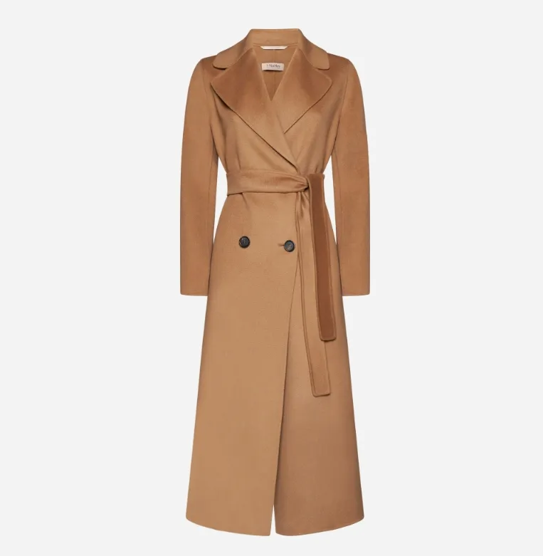 MAX MARA S Paride double-breasted  羊毛大衣