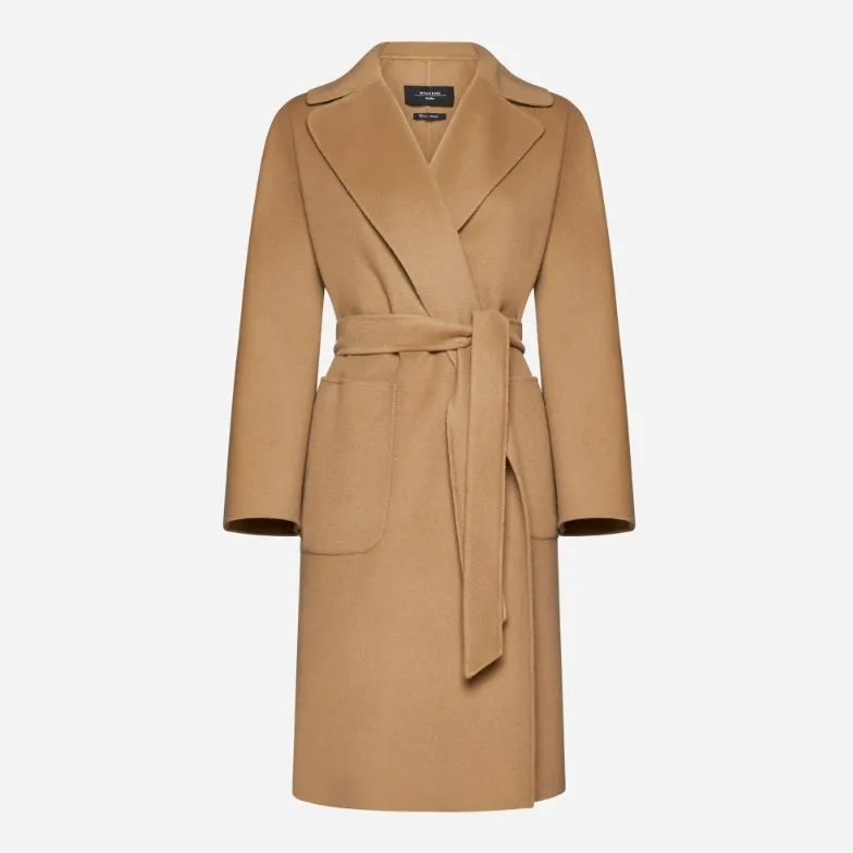 WEEKEND MAX MARA Rovo belted 羊毛大衣