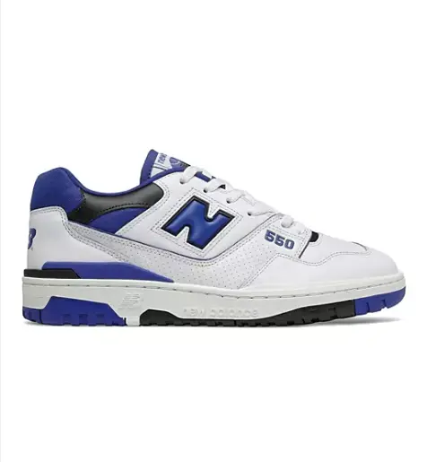 New Balance 550 蓝白配色运动鞋