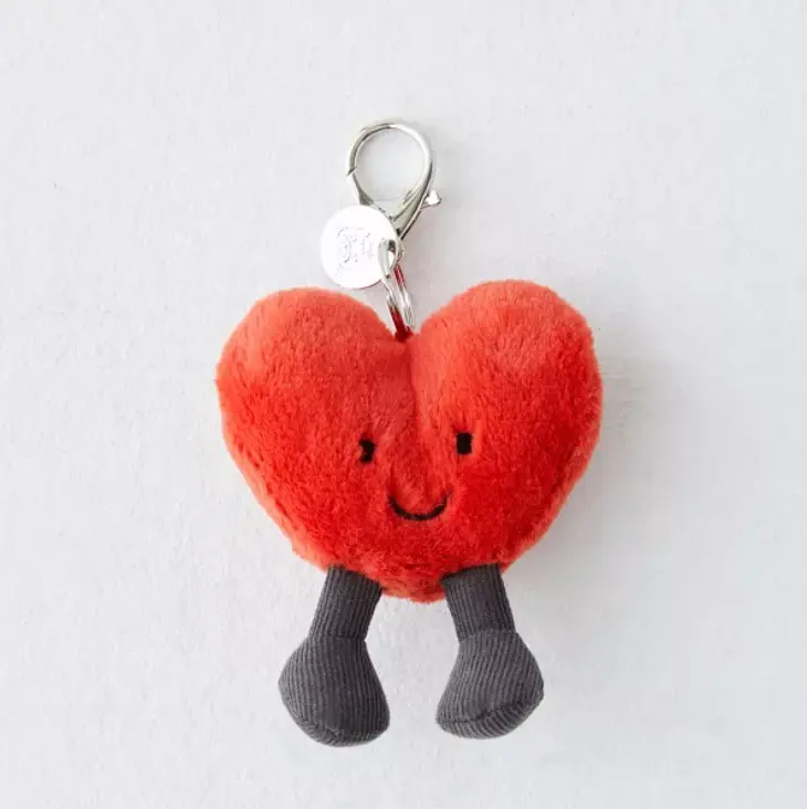 Jellycat 小爱心钥匙扣 