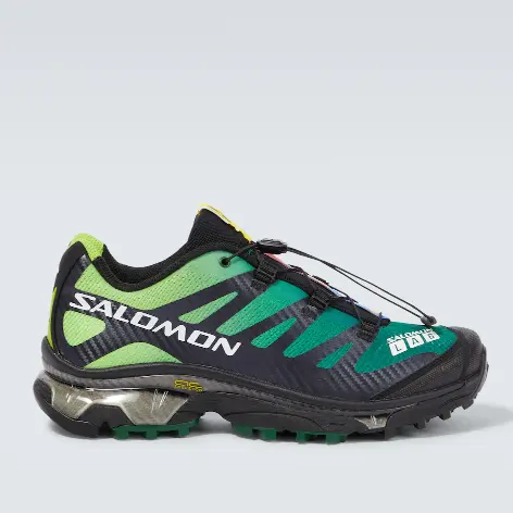 Salomon XT-4 OG 黑绿配色运动鞋