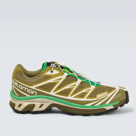 Salomon XT-6 草绿色运动鞋