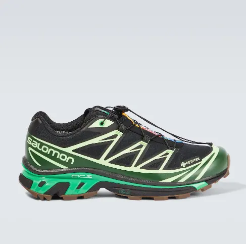 Salomon XT-6 GTX 黑绿配色运动鞋