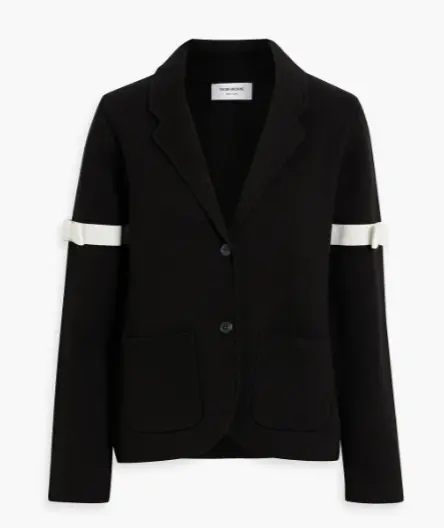 THOM BROWNE 蝴蝶结混纺西装外套