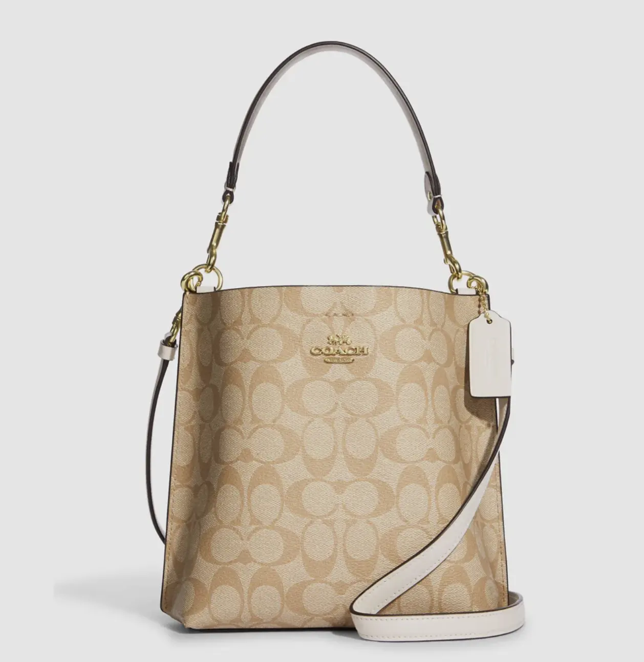 Coach 蔻驰 Mollie 老花水桶包