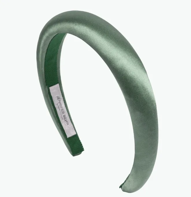 刘亦菲同款！Jennifer Behr Tori Headband 缎面发箍